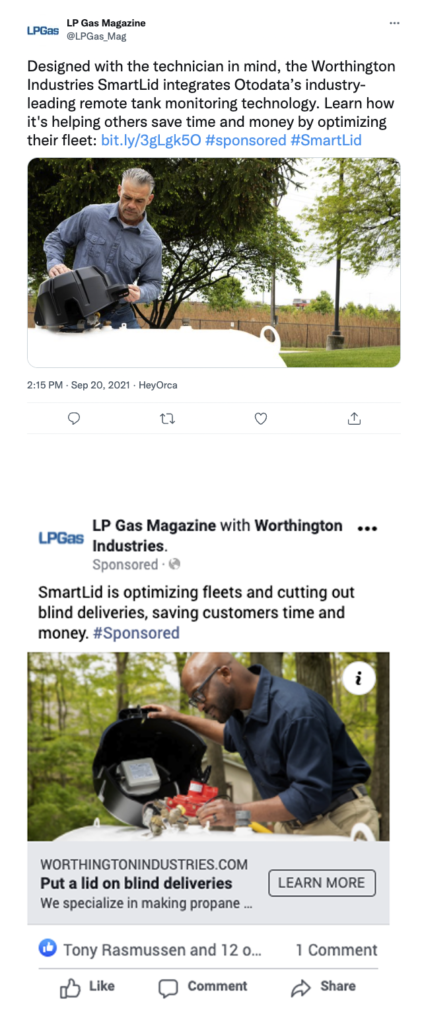 Web Sponsored Content Social