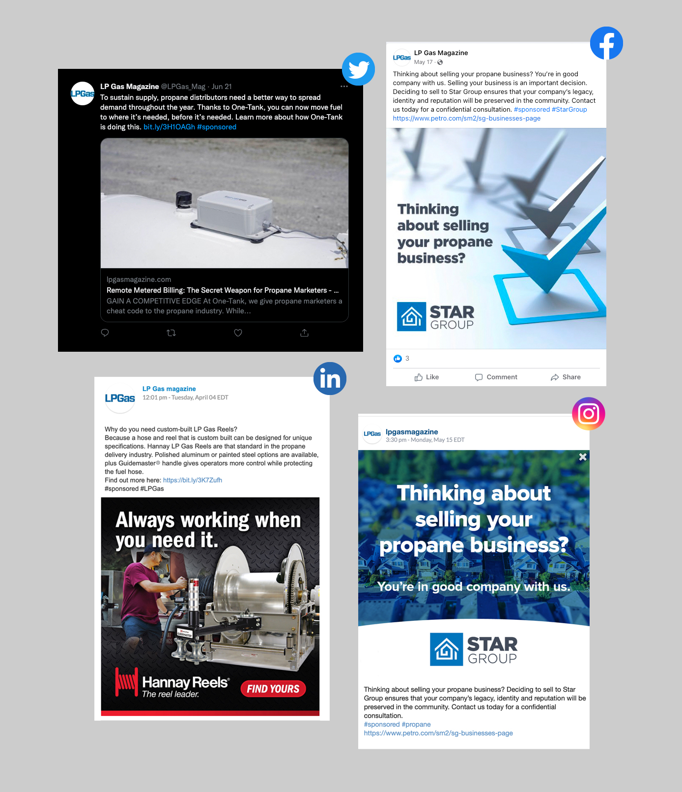 LPG Sponsored Social